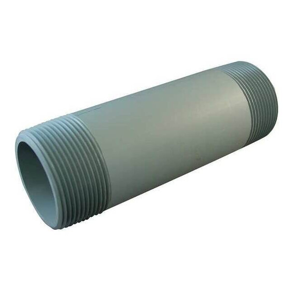 Manufacturer Varies 2" MNPT x 2" TBE PVC Pipe Nipple Sch 80 887-020
