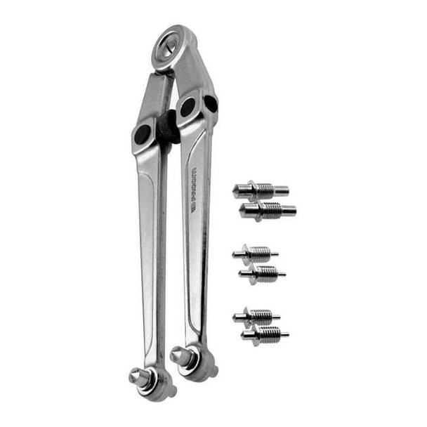 Facom Adjustable Pin Spanner Wrench, 9-3/4 in. L FA-117.B