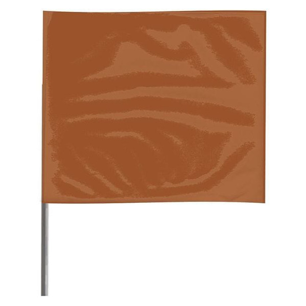 Manufacturer Varies Marking Flag, 30", Brown,PVC,PK100 4530BRN-200 Manufacturer Varies Marking Flag, 30", Brown,PVC,PK100 4530BRN-200