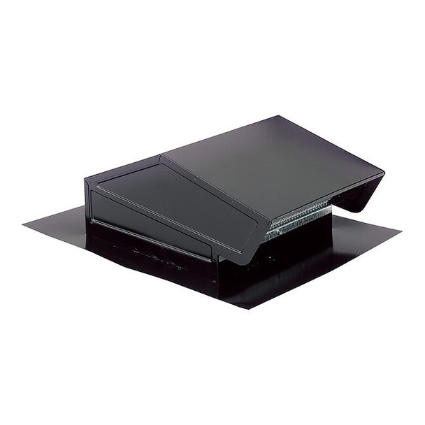 Broan-Nutone Roof Cap With Built In Damper, 6" Round Duct, Black 634M