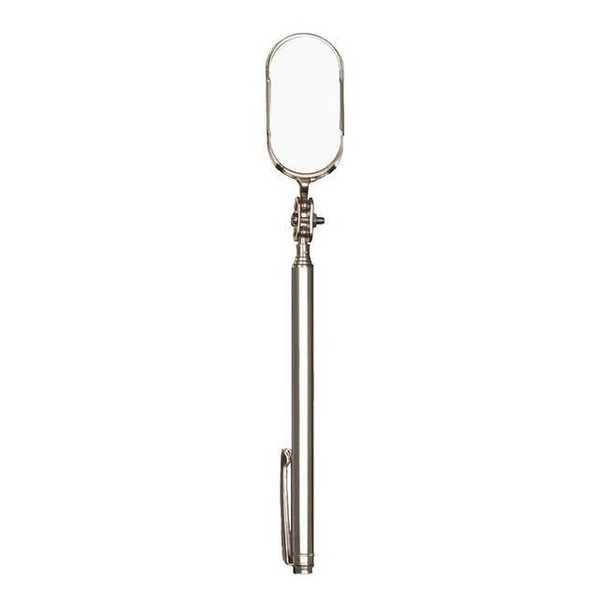 Ullman Devices Inspection Mirror,Telescoping,Oval B-2T