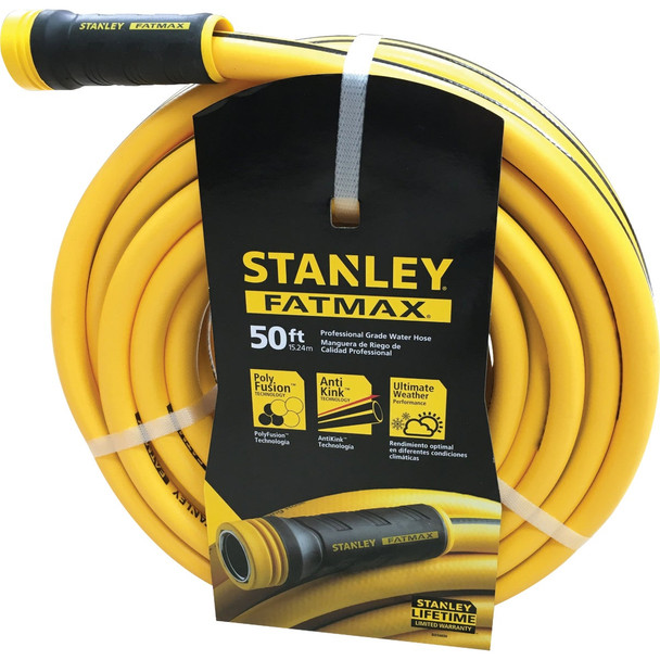 Stanley FatMax 5/8 In. Dia. x 50 Ft. L. Garden Hose BDS6650