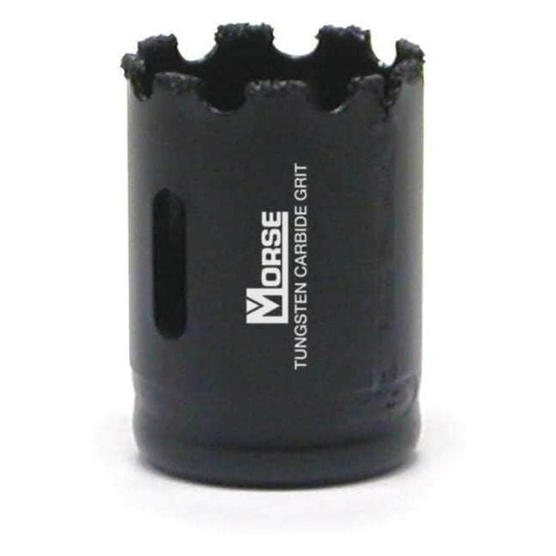 Morse Hole Saw,Diameter:1.25",Carbide Grit MHSG20