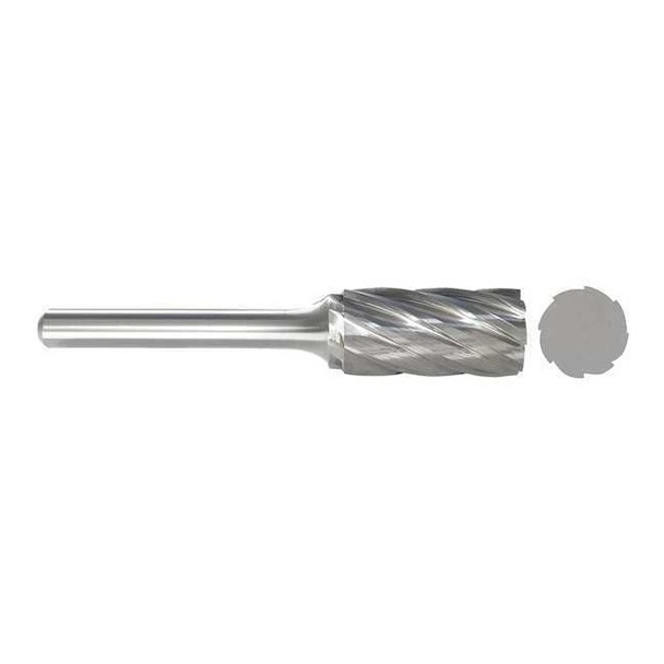 Manufacturer Varies Carbide Bur,Cylinder,1/4 In,1/4 Shank 310-002518