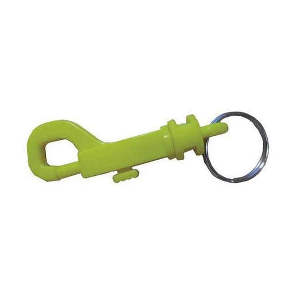 Manufacturer Varies Plastic Key Clip, Yellow, Plastic, Not Load Rated 25PA17