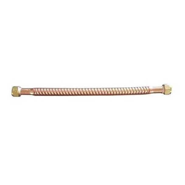 Manufacturer Varies Water Heater Connector, Cop, 24In, 3/4FIP 22N603