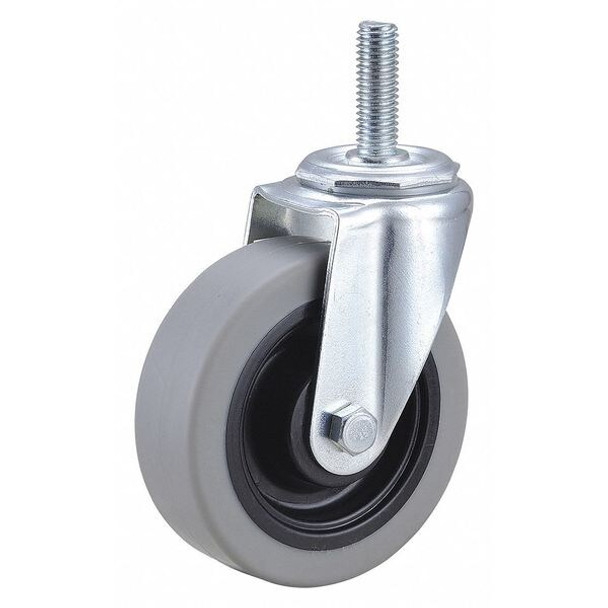Manufacturer Varies Swivel Stem Caster,TPR,4 in.,300 lb. 32J891