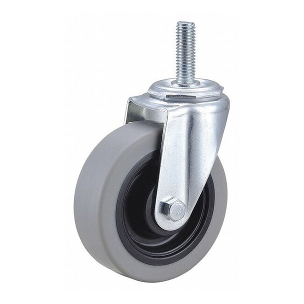 Manufacturer Varies Swivel Stem Caster,TPR,4 in.,300 lb. 32J891