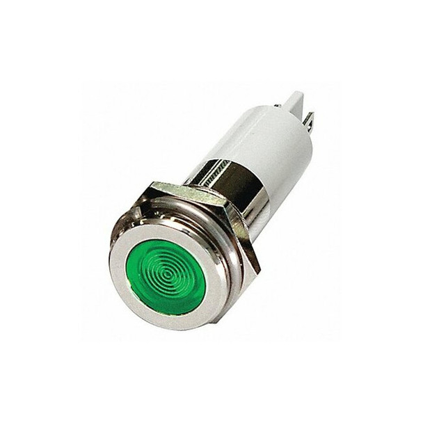 Manufacturer Varies Flat Indicator Light,Green,24VDC 24M134