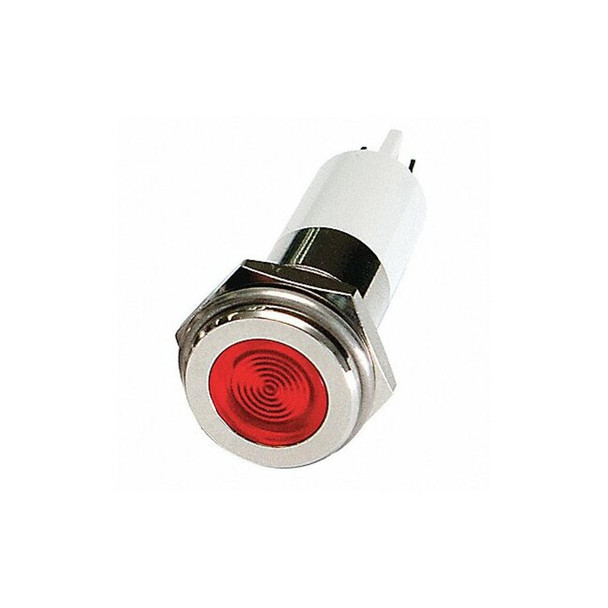 Manufacturer Varies Flat Indicator Light,Red,24VDC 24M132