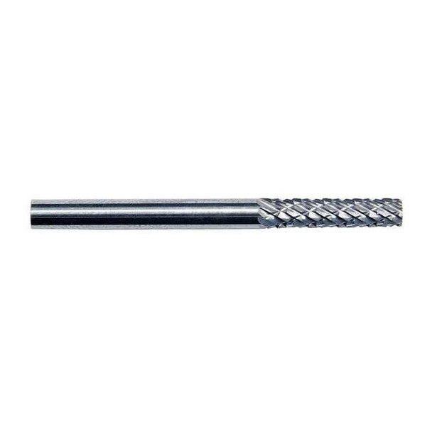 Manufacturer Varies Cylinder Bur SA,Carbide,1/4",Double Cut 19D788