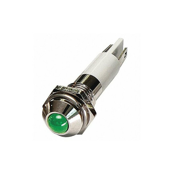 Manufacturer Varies Round Indicator Light,Green,24VDC 24M047