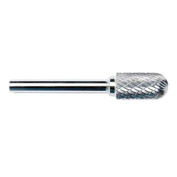 Manufacturer Varies Carbide Bur,Cylindrical Ball Nose,3/8 19D827
