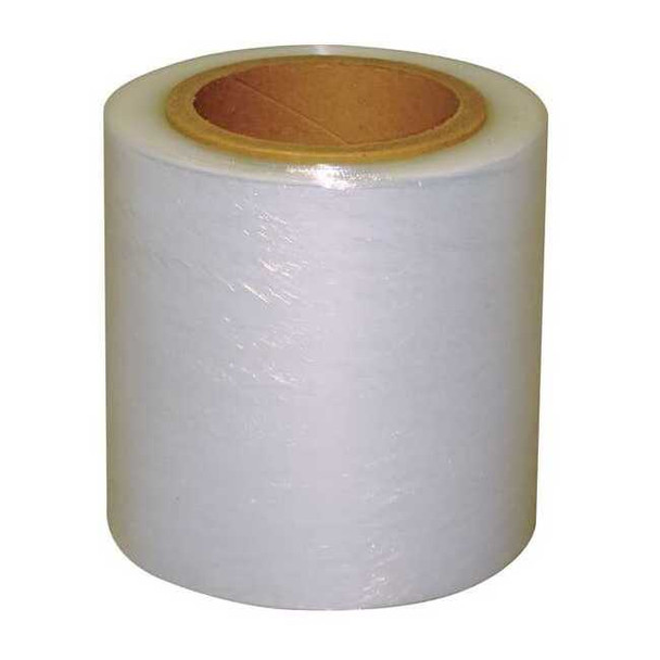 Stretch Wrap, 5" W x 1000 ft. L, 80 ga, Cast Style, Clear, Standard Duty
