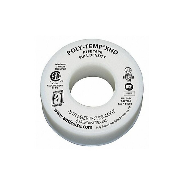Anti-Seize Technology Sealant Tape,1-1/2 In. W,520 In. L 46270