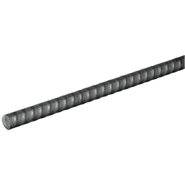 Hillman Steelworks #4 1/2 In. x 6 Ft. Weldable Hot-Rolled Steel Rebar 11804