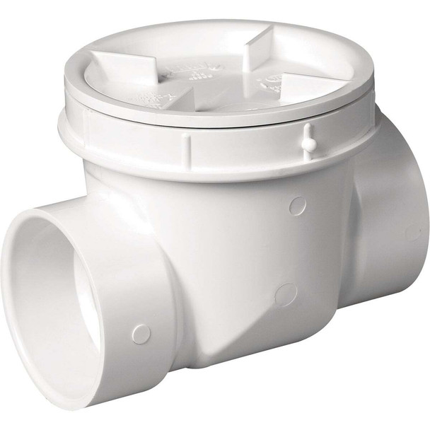 Oatey 3 In. PVC Backwater Valve 43900