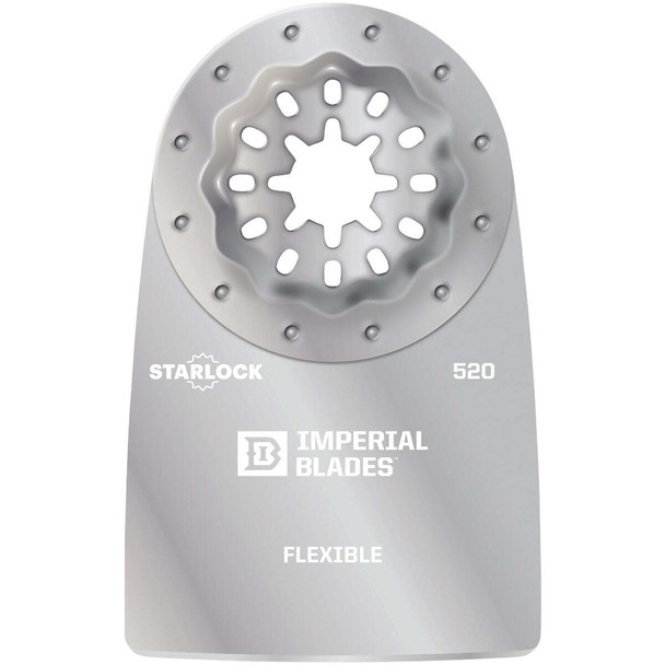 Imperial Blades Starlock 1-3/8 In. Flexible Scraper Oscillating Blade IBSL520-1