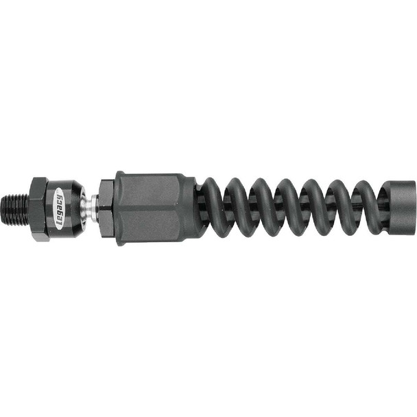 Flexzilla Pro 3/8 In. Barb Reusable Air Hose End with Ball Swivel RP900375BS
