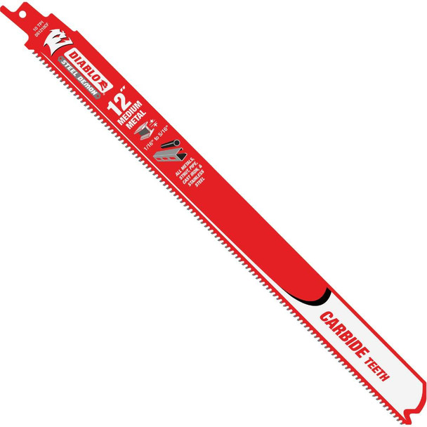Diablo 3pk 12" 10t Recip Blade DS1210CF3