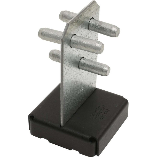 Simpson Strong-Tie ZMAX 3-1/2 In. x 3-1/2 In. 10 ga Concealed Post Base CPT44Z