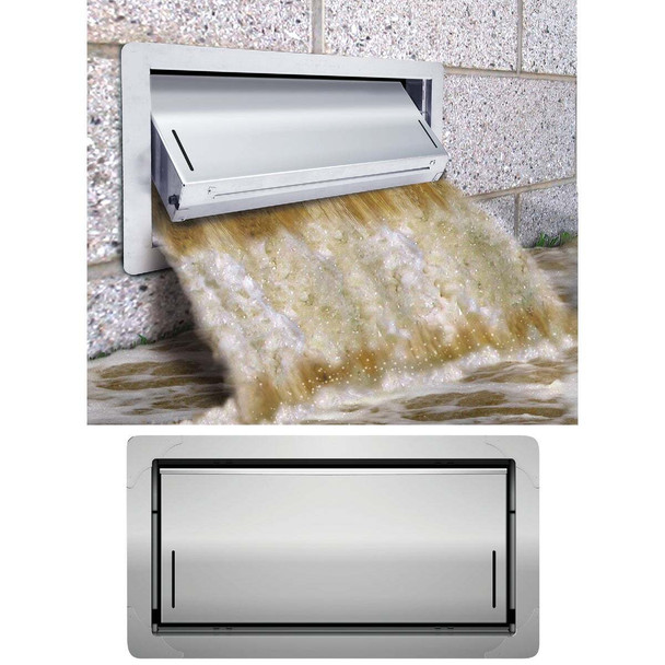 Smart Vent 8 In. x 16 In. Flood Protection Foundation Vent 1540-520