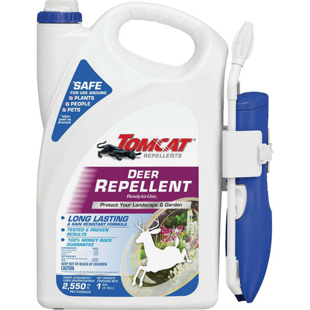 TOMCAT 1 Gal. Ready-To-Use Deer Repellent with Comfort Wand 0491110