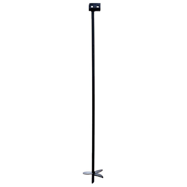 Tie Down 6 In. x 48 In. Black Iron Double Head Earth Anchor 59080L