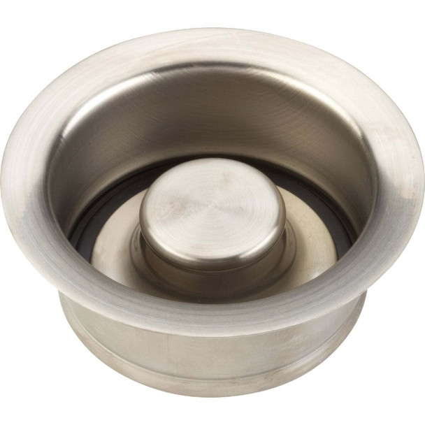 Do it Best Brushed Nickel Brass Disposer Flange and Stopper B5417DSBN