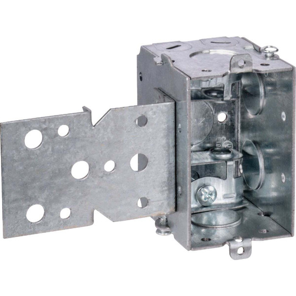 Southwire 1-Gang Steel Welded Armored Cable Wall Box G601-BBX-UPC