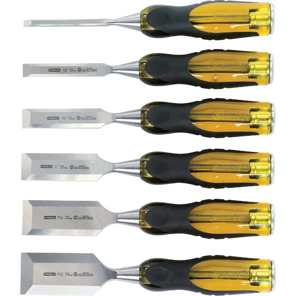 Stanley FatMax Wood Chisel Set (6-Piece) 16-971