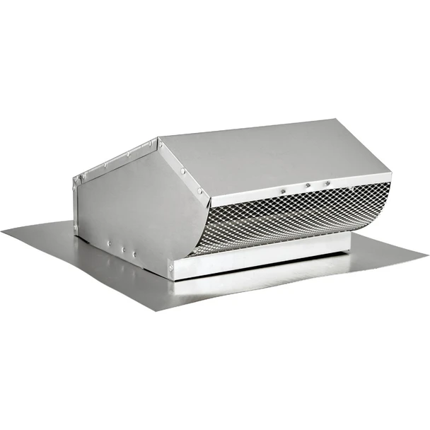 Lambro 3-1/4 In. x 10 In. Aluminum Exhaust Roof Vent 107