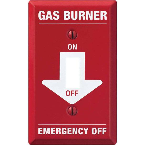 Amerelle Emrg Gas 1tgl Wall Plate C974T