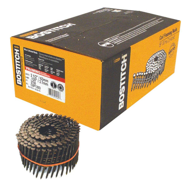 Bostitch 2-1/2" Coil Framing Nail C8P120D