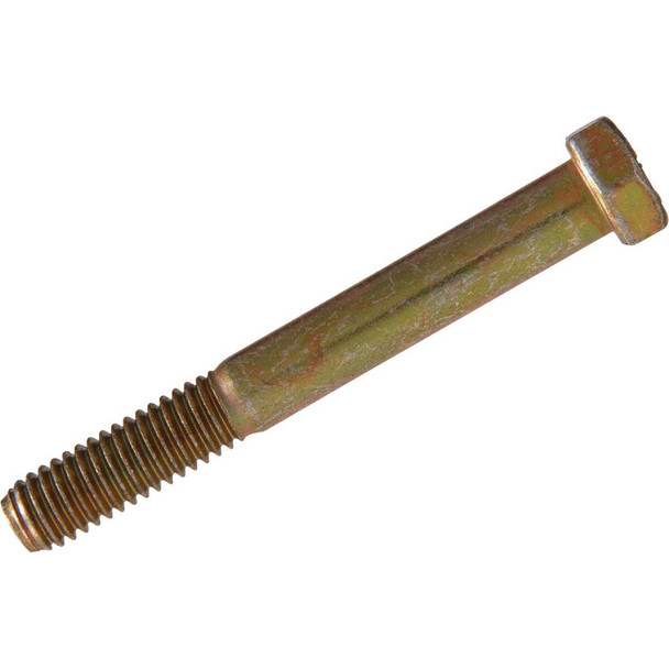 Hillman 1/2 In. x 4 In. Grade 8 Yellow Dichromate Hex Head Cap Screw (25-Count)