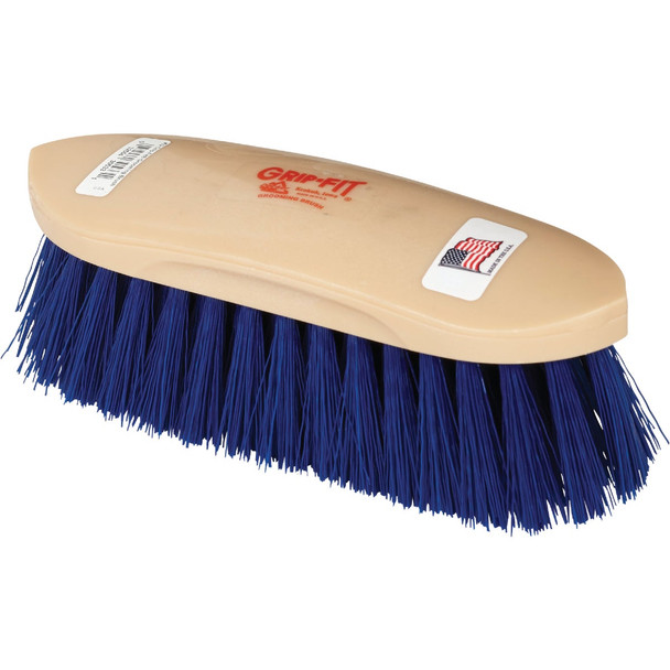 Decker Crimped Synthetic Bristles 2 In. Trim Size Medium Soft Grooming Brush 32