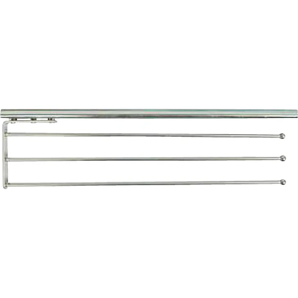 Knape & Vogt Real Solutions Heavy-Duty 18 In. Chrome Towel Bar RS-P-793-R-ANO