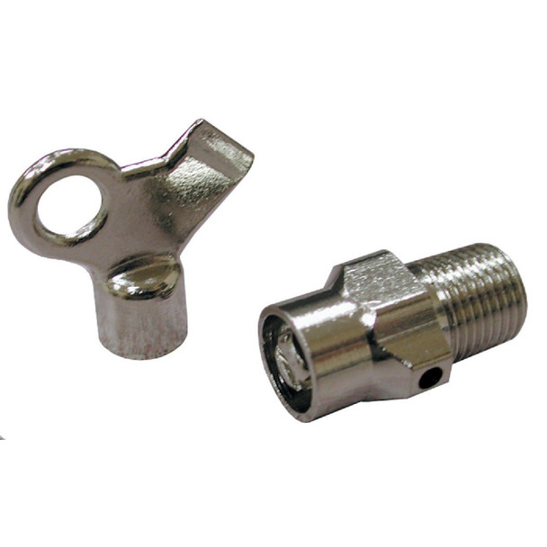 Homewerks 1/8 In. MIP Radiator Air Vent & Key 509 4410
