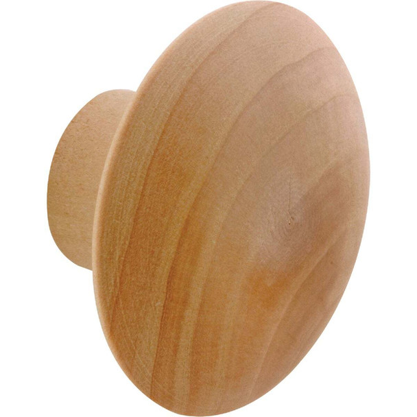 Prime-Line 1-3/4 In. Wood Bi-Fold Door Pull Knob With 11/16 In. Base  N 6756