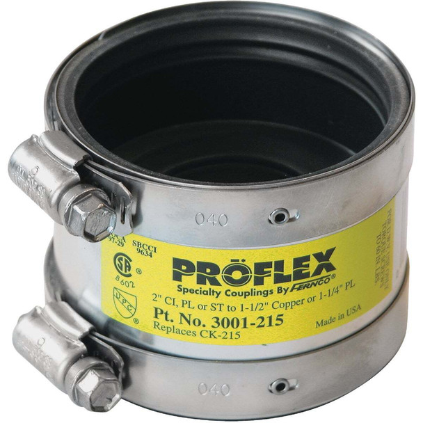 Fernco 3" Shielded Coupling P3001-33