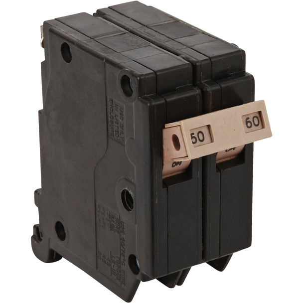 Eaton CH 60A Double-Pole Standard Trip Circuit Breaker CHF260CS