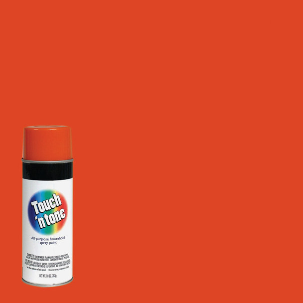 Rust-Oleum Touch 'n tone 10 Oz. Gloss Spray Paint, Orange 55283830