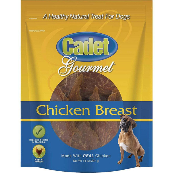 Cadet Gourmet Chicken Breast Dog Treats, 14 Oz. C01306