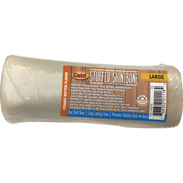 Cadet Peanut Butter Flavor Stuffed Large Shin Bone C01118-6