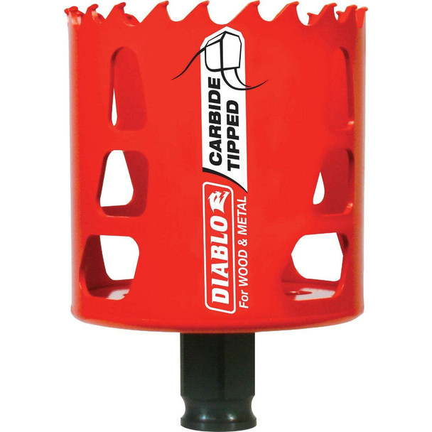 Diablo 2-9/16 In. Carbide-Tipped Hole Saw DHS2563CT