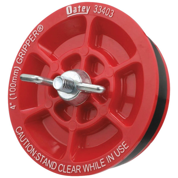 Oatey 4 In. Mechanical End-of-Pipe Gripper Plug 33403