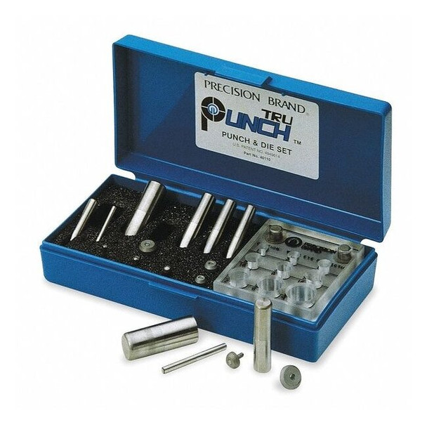Manufacturer Varies Punch and Die Set,8pc,Tool Steel 40110