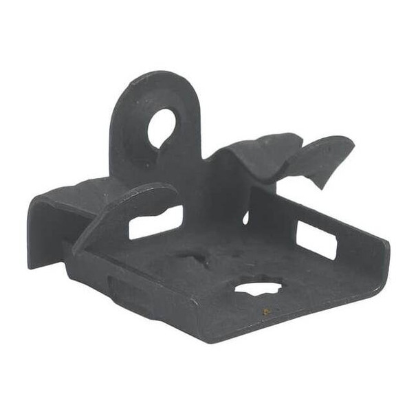 Flange Clip, Suspend Boxes or Fixtures Use, Steel, Zinc Phosphate