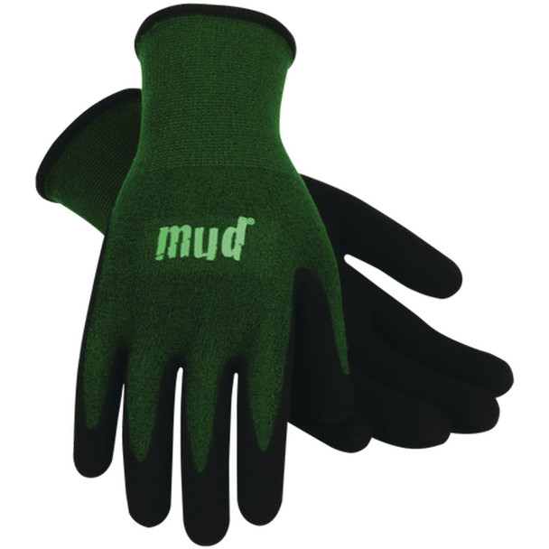 Mud Bamboo Flex Medium/Large Emerald Green Garden Glove SM7197G/ML
