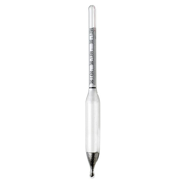 Durac Specific Gravity Plain Form Hydrometer, Range: 1.200/1.420 B61801-7300